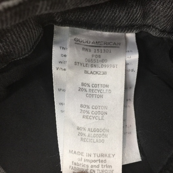 Good American '90s High Waist Relaxed Jeans Size 15 - Picture 8 of 11